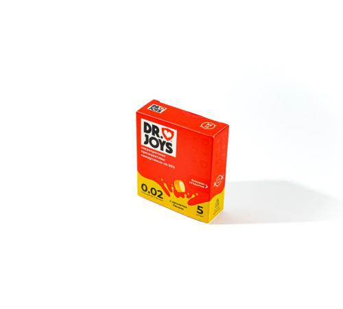 Презервативы DR Joys banana 002, 5 шт
