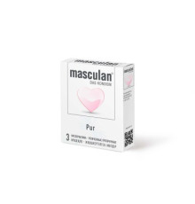 Презервативы Masculan Pur, утонченные, 3 шт
