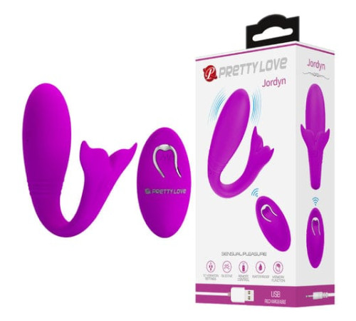Парный вибратор Jordun от Pretty Love