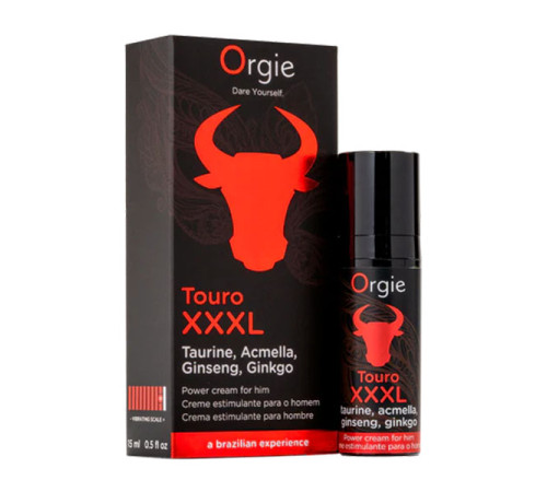 Возбуждающий крем ORGIE Touro XXXL Мужской, 15 мл