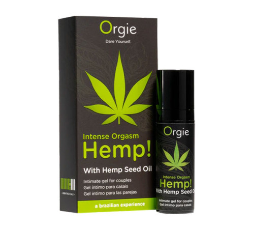 Жидкий вибратор HEMP! INTENSE ORGASM 15мл