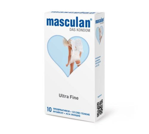 Презервативы Masculan, ultra fine, особо тонкие, 10 шт