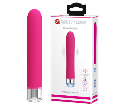 Мини вибратор Randolph от Pretty Love, розовый