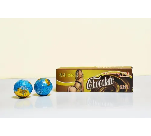 Шоколадные возбуждающие конфеты "Sex Powder Chocolate", 2 шт