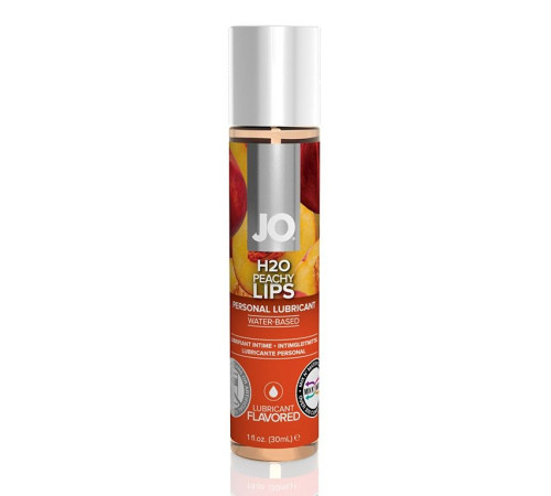 Вкусовой лубрикант JO - Peachy Lips, 30 мл