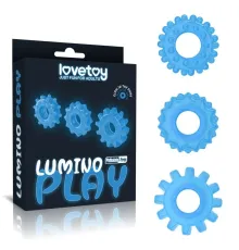 Эрекционные кольца lumino от Love Toy, 3шт