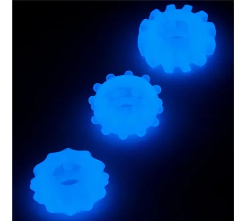 Эрекционные кольца lumino от Love Toy, 3шт