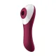 Вакуумный стимулятор с вибрацией Dual Crush от Satisfyer