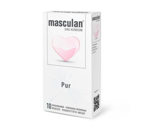 Презервативы Masculan Pur, утонченные, 10 шт
