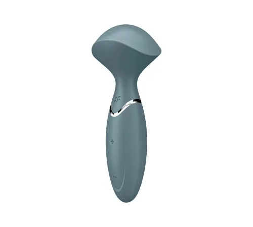 Вибратор Satisfyer Mini Wand-er stonegrey, серый