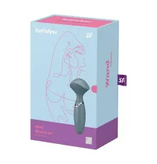 Вибратор Satisfyer Mini Wand-er stonegrey, серый