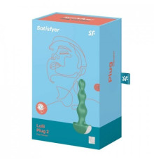 Виброплаг Lolli-Plug 2 от Satisfyer, зелёный