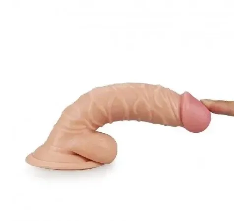 Фаллоимитатор Real Extreme от Love Toy, с вибрацией, (22 х 3,6 см)
