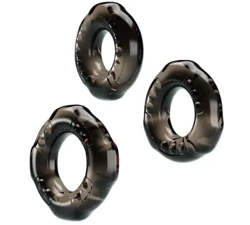 Набор эрекционных колец Baile Cock rings, 3 шт