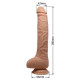 Фаллоимитатор Dick от Beautiful, с вибрацией (26 см x 4,2 см)
