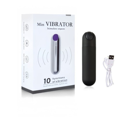 Вибропуля Mini vibro, чёрная