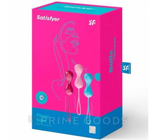 Вагинальные шарики Satisfyer Power Balls (набор 3 шт)