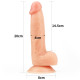 Фаллоимитатор Ultra Soft от Love Toy, (20 см х 4 см)