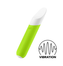 Мини-вибратор Ultra Power Bullet 7 от Satisfyer, зелёный