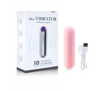 Вибропуля Mini vibro, розовая