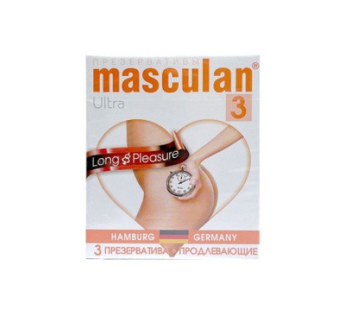 Презервативы Masculan 3 Ultra, 3 шт
