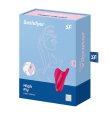 Мини вибратор High Fly от Satisfyer, красный