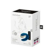 Смарт вибратор для пар Double Love blue от Satisfyer