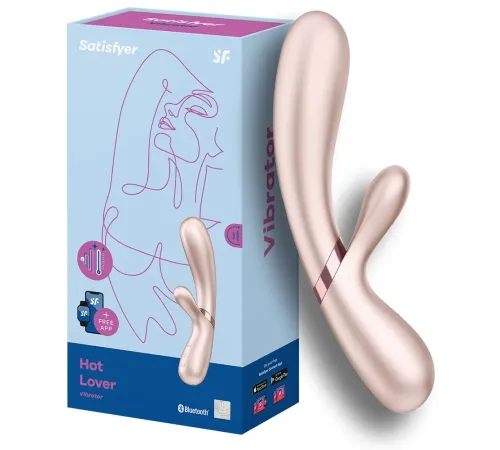 Вибратор Hot Lover от Satisfyer, с подогревом