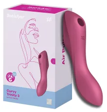 Вакуумно-волновой стимулятор Satisfyer Curvy Trinity 3, розовый
