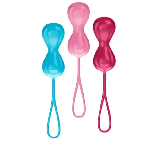 Вагинальные шарики Satisfyer Power Balls (набор 3 шт)