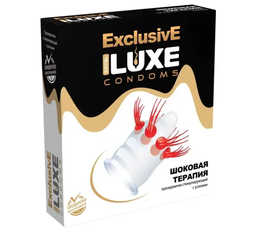 Презерватив LUXE EXCLUSIVE Шоковая Терапия 1 шт