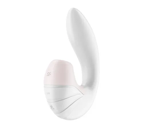 Вибромассажер с клиторальной стимуляцией Supernova от Satisfyer, белый