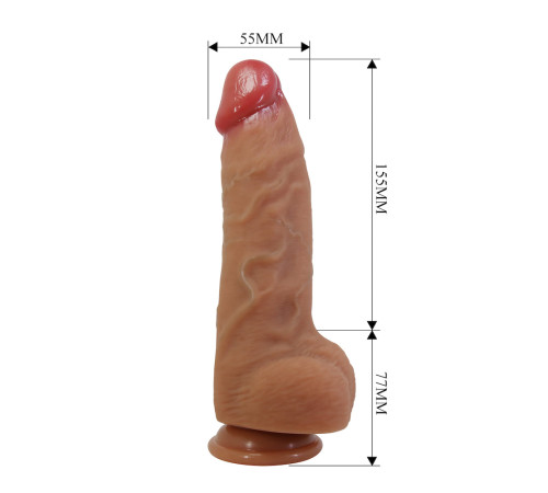 Фаллоимитатор Najm от Pretty Love, (15,5 см х 5,5 см)