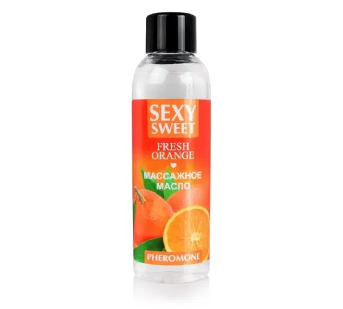 Массажное масло FRESH ORANGE с феромонами, 75 мл