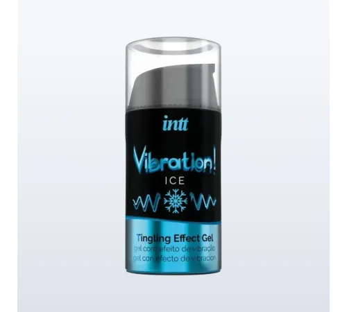 Жидкий вибратор INTT со вкусом Ice mint, 15 мл