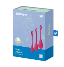 Вагинальные шарики Satisfyer Yoni Power-1, розовые