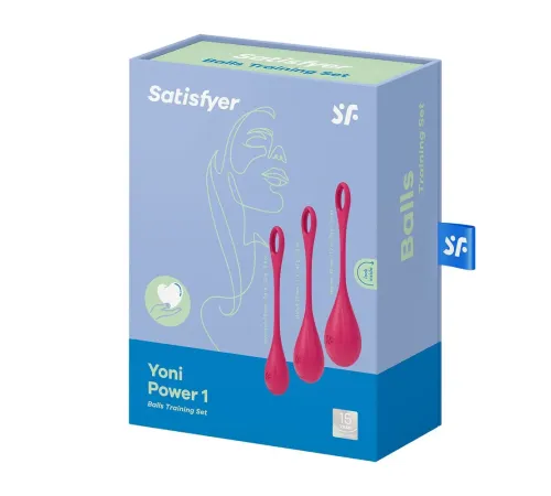 Вагинальные шарики Satisfyer Yoni Power-1, розовые
