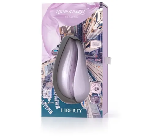 Бесконтактный клиторальный стимулятор Womanizer Liberty сиреневый