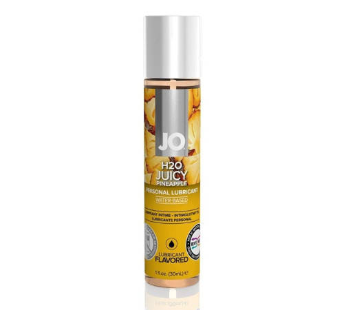 Вкусовой лубрикант JO - Flavored Juicy Pineapple, 30 мл