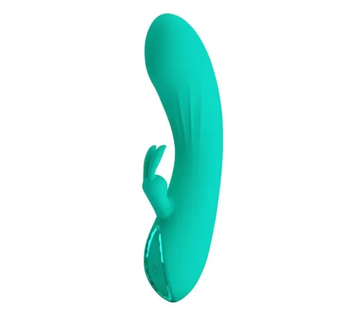 Вибратор кролик DJ Stick от Pretty Love, бирюзовый