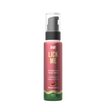 Лубрикант со вкусом арбуза LICK ME с согревающим эффектом от INTT, 50 мл