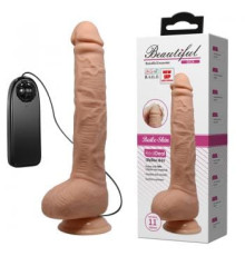 Фаллоимитатор Dick от Beautiful, с вибрацией (26 см x 4,2 см)