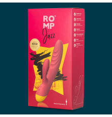 Вибратор с клиторальным стимулятором Jazz от Romp