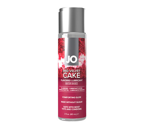 Вкусовой лубрикант JO - Red Velvet, 60 мл