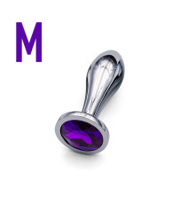 Анальная пробка Amethyst Gem М (9,4 х 2,8 см )