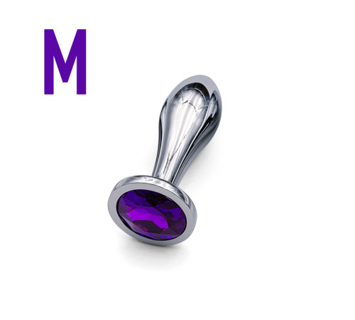 Анальная пробка Amethyst Gem М (9,4 х 2,8 см )