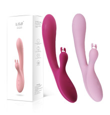 Вибратор кролик от Lilo Bunny lover розовый