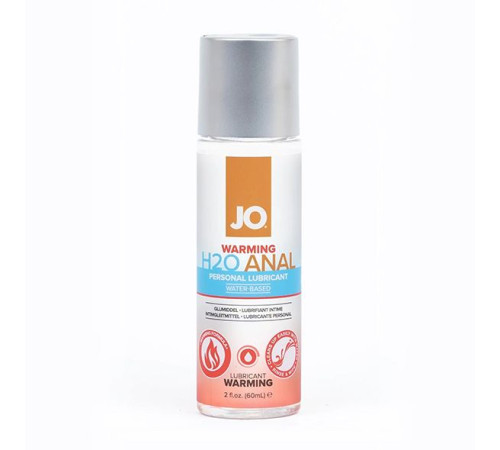 Анальный лубрикант JO - Anal H2O Lubricant Warming 60мл