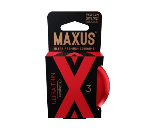 Презервативы Maxus Ultra Thin, 3 шт
