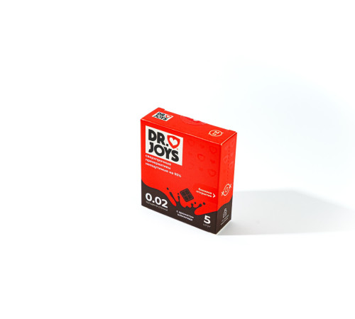 Презервативы DR Joys chocolate 002, 5 шт